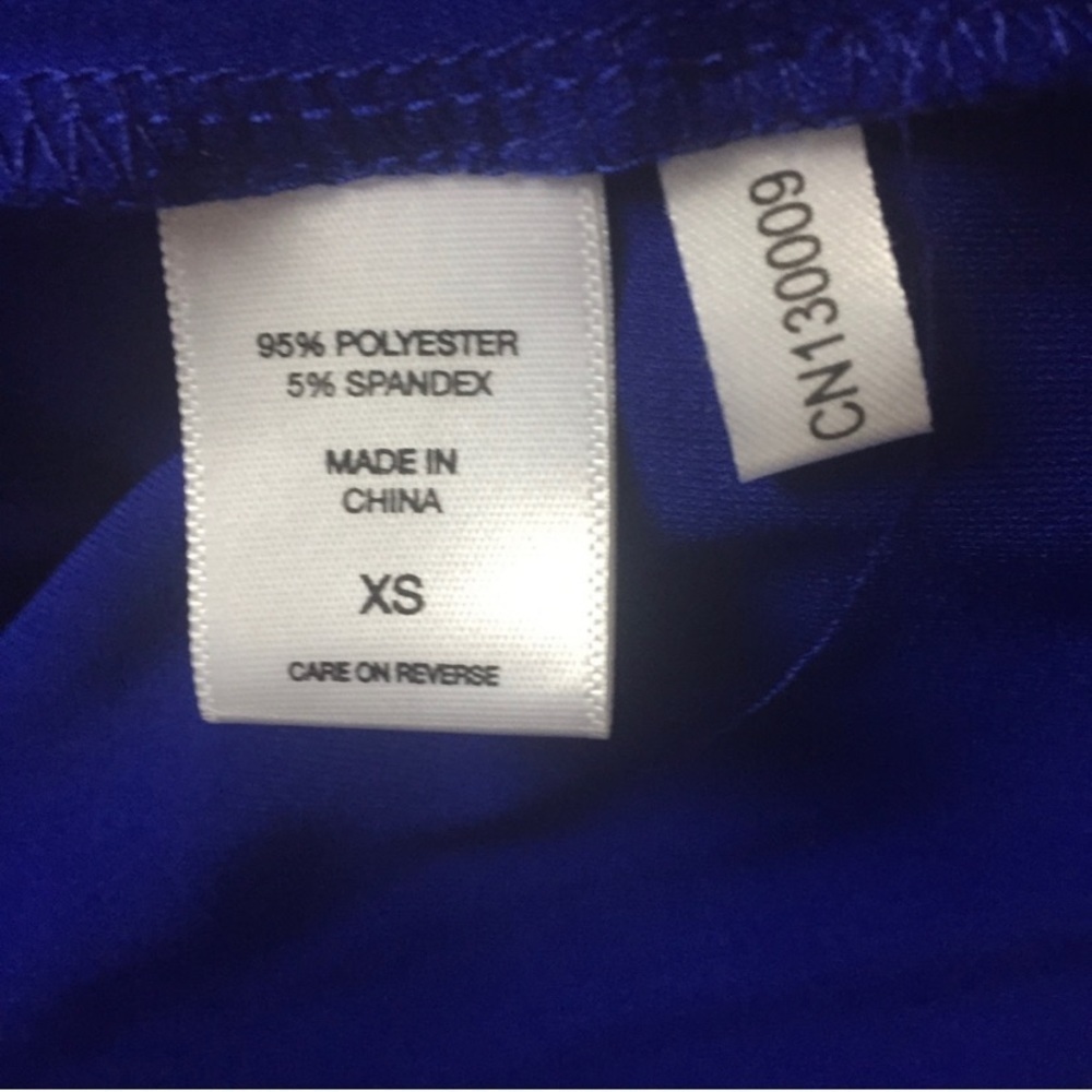 New York & Company Jumpsuit Royal Blue Size XS - Picture 8 of 8